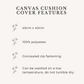 Born in 2025 Cushion Cover