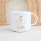 Personalised Ballerina Children's Polymer Mug Petite Souris Creations