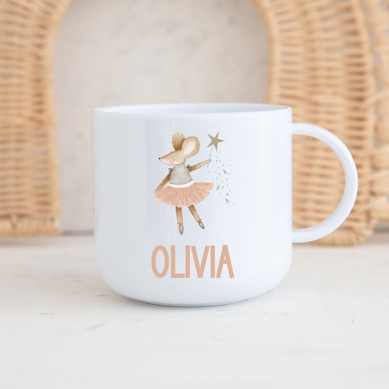 Mouse Ballerina Polymer Cup