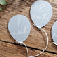 12 Balloon Monthly Milestone Set Petite Souris Creations