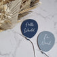 Hello World Two Baby Announcement Balloons Petite Souris Creations