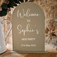 Hen Party Acrylic Welcome Sign Petite Souris Creations