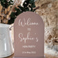 A4 Hen Party Arch Acrylic Sign