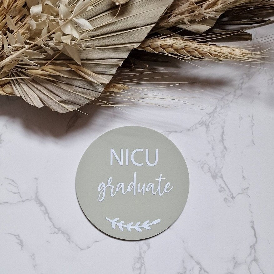 NICU Graduate Sign Petite Souris Creations